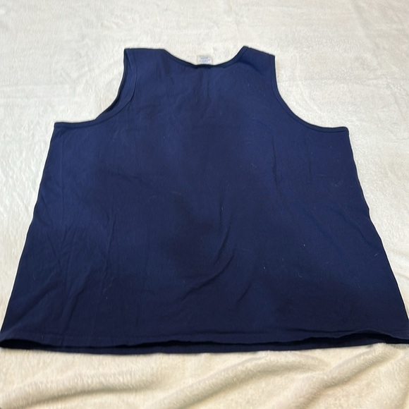 Atlanta Braves Navy Blue Women’s XL Tank Top Baseball - Picture 5 of 5